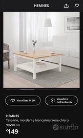 Tavolino basso soggiorno