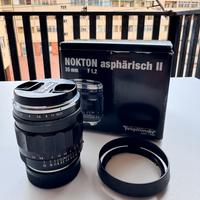Nokton Aspherical 35 1.2 II con attacco Leica M