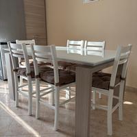 Tavolo allungabile 6/8 persone + sedie