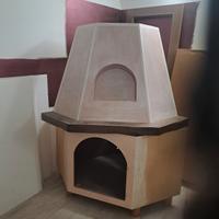 mobile x cucina angolare con cappa angolo in legno