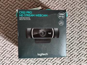 webcam Logitech c922 pro HD stream