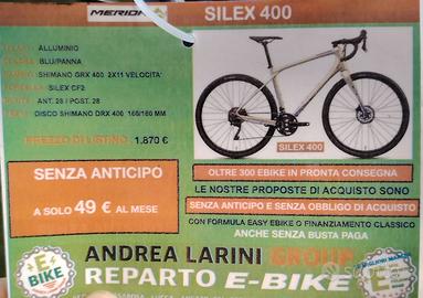 Bici da corsa Gravel Merida Silex 400