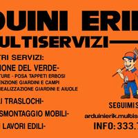 Giardiniere e servizi vari