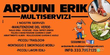 Giardiniere e servizi vari