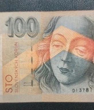 banconota 100 korun Slovacchia 