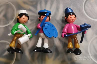 3 personaggi Dulcop Supercharly