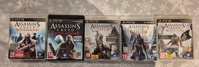 Lotto Assassin's Creed per ps3 
