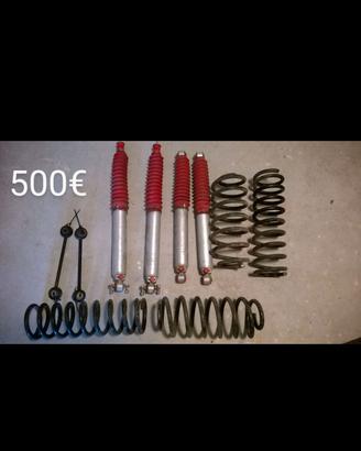 kit rialzo 2,5" per jeep WJ