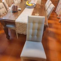 sedia eco pelle
