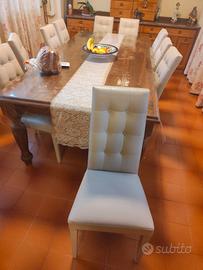 sedia eco pelle