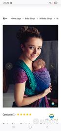 Fascia babywearing Little Frog