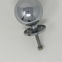 POMELLO IN ACCIAIO CROMATO ø 70 PER PORTA INGRESSO