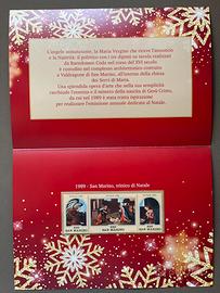 Francobolli di Natale 1989 – San Marino