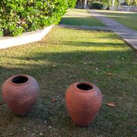 coppia vaso di Terracotta 