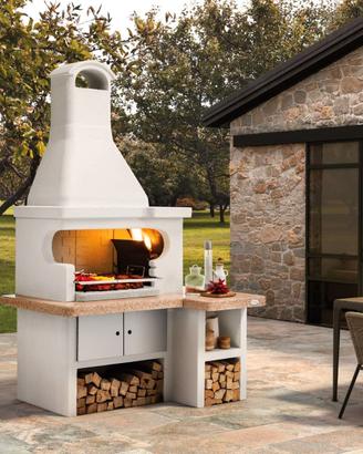 PALAZZETTI barbecue mod. Tropea a legna