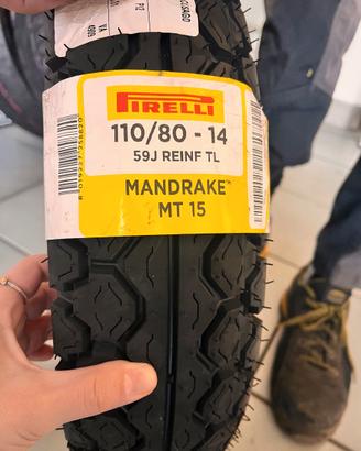 pneumatico nuovo Pirelli Moto 110/80-14