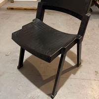 7 sedie originali “City”, di Lucci & Orlandini