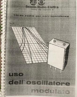 USO DELL'OSCILLATORE MODULATO S.C.E - FOTOCOPIATO