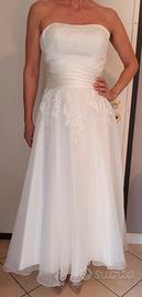 Abito da sposa avorio taglia 42/44