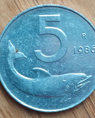 Moneta 5 lire