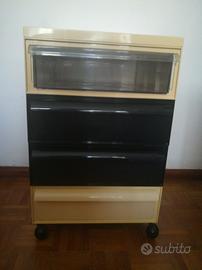 Cassettiera componibile Kartell "Vintage"anni '70