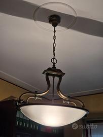 lampadario in rame