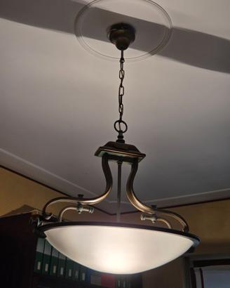 lampadario in rame