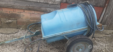 Botte irroratrice 300lt motore scoppio carretto