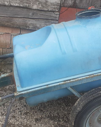 Botte irroratrice 300lt motore scoppio carretto