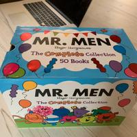 Cofanetto 50 libretti inglese mr man