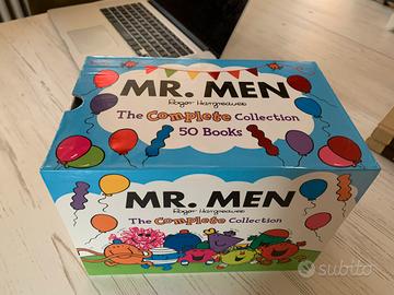 Cofanetto 50 libretti inglese mr man