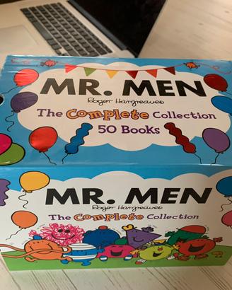 Cofanetto 50 libretti inglese mr man