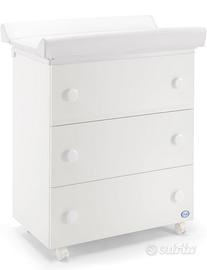 Cassettiera fasciatoio con vaschetta Pali