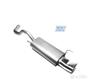 SILENZIATORE DI SCARICO PER VOLKSWAGEN VW POLO 199