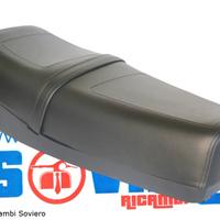 Sella nera lunga con serratura Vespa PK-XL 50 125