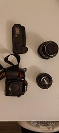 Nikon D7200 con obiettivo 18-140