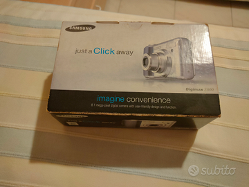 Fotocamera digitale Samsung Digimax S800