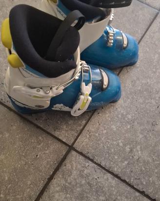 Scarponi sci wedze bambino regolabili dal 29 al 32