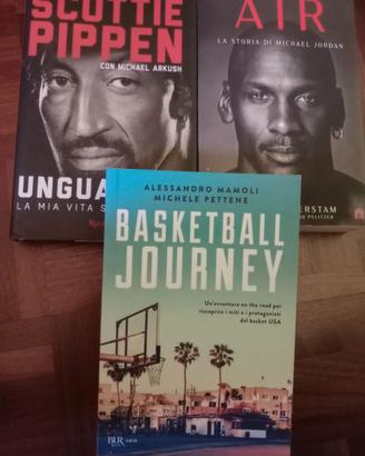 Libri Basket: Air, Unguarded e Basketball Journey