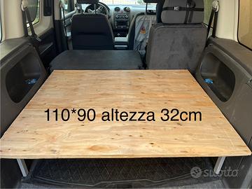 Kit camperizzazioneVW Caddy 5 posti  04-2015