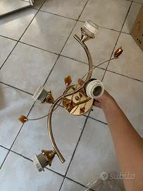 Plafoniera a 4 luci