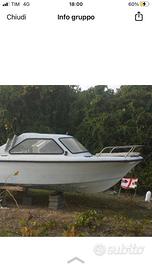 pilotina cn motore 30 cv 2 tempi, 4,80 mt