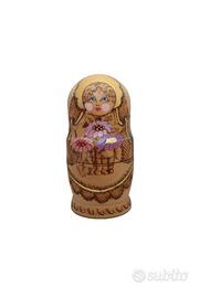 Matrioska Russa Artigianale Vintage