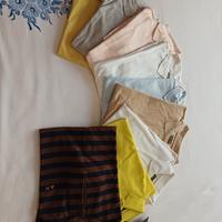 pacco di 9 polo cotone ragazzo