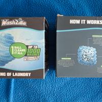 Due sfere per bucato Washzilla per lavaggio eco