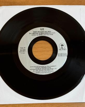 U2 - The Fly - 45 Giri Vinile 1991