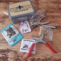 kit fai da te bottoni a pressione e oblò 