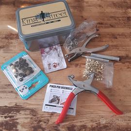 kit fai da te bottoni a pressione e oblò 