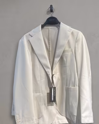 Blazer uomo Clayton bianco panna–Nuovo con cartelo