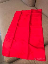 foulard bandana rosso  amas nuova con confezione